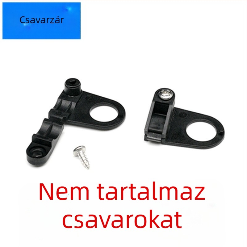 Asztali lámpa vezetékcsipesz záró mechanizmussal, Ø10 mm-es nyílás, 500 darabos csomag