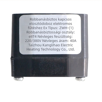 ZJH-(1) Robbanásbiztos, vízálló végcsatlakozó doboz fűtőkábelhez