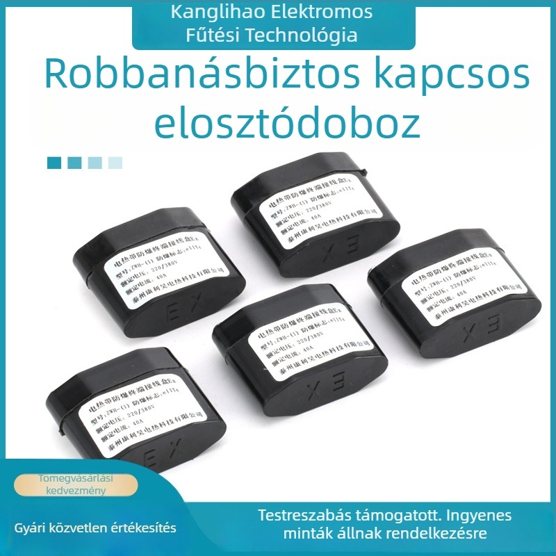 ZJH-(1) Robbanásbiztos, vízálló végcsatlakozó doboz fűtőkábelhez