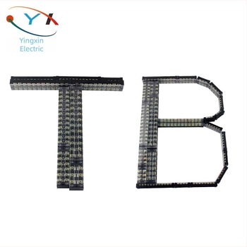 TB típusú terminál blokk 3/4/5/6/8/10/12 pozícióval, terminálpanel, IP66, 15A