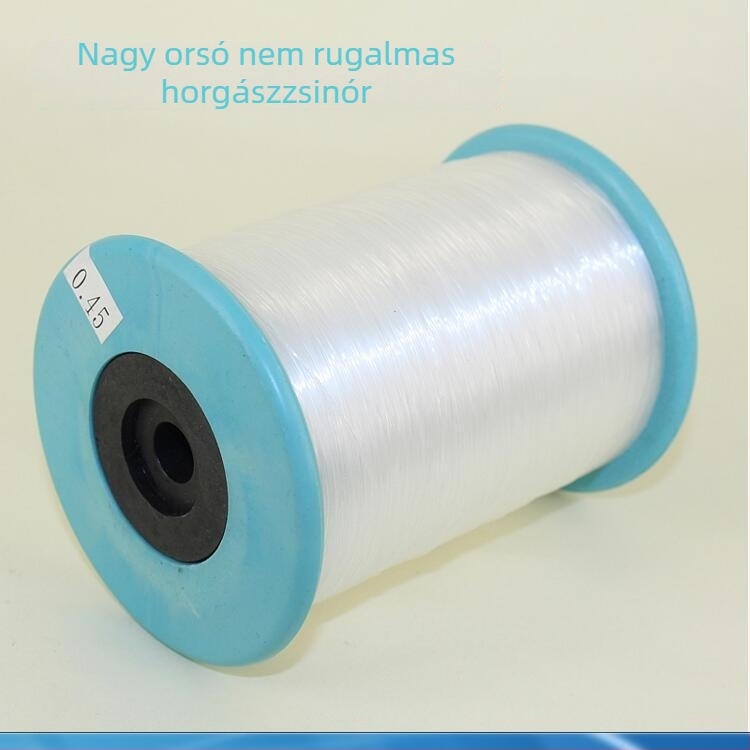 Áttetsző, nem nyúló gyöngyfűző zsinór kristály gyöngyökhöz, DIY ékszerekhez