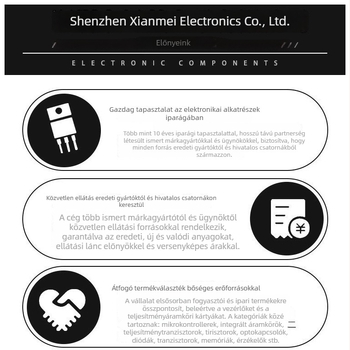 Elektronikai alkatrészek BOM-tábla IC-khez és integrált áramkörökhöz
