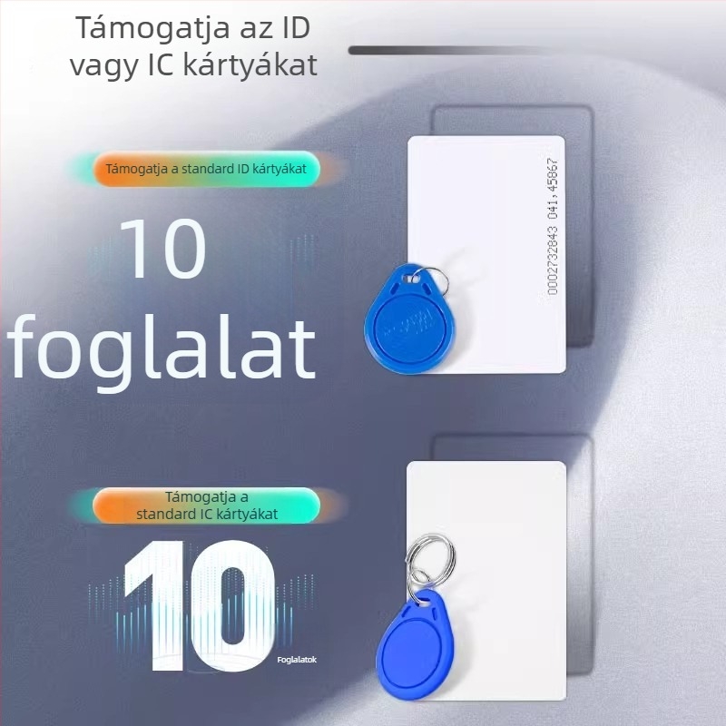 ICID Kétsávos hozzáférési kártyaolvasó USB-kártya kibocsátóval, ingatlankezeléshez