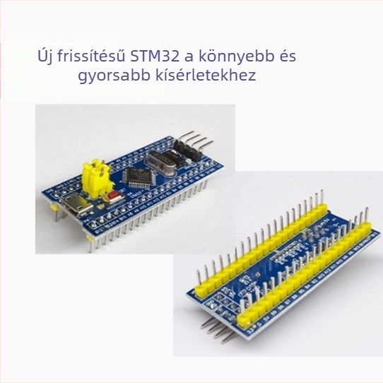 STM32F103C8T6 mikrokontroller fejlesztőpanel – rendszer- és maglap