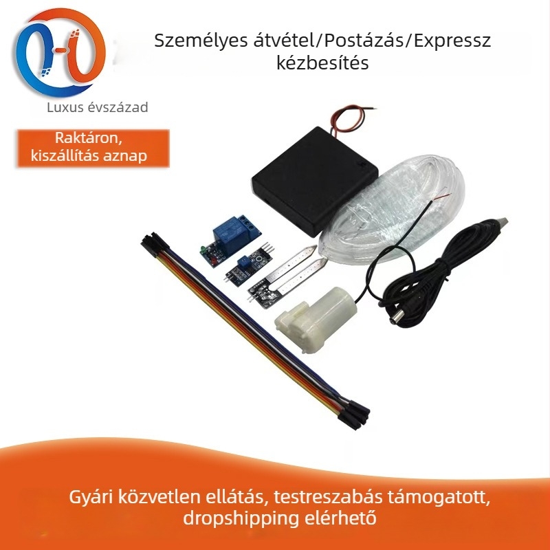 DIY automata öntöző modul készlet talajnedvesség-szenzorral és öntözőszivattyúval