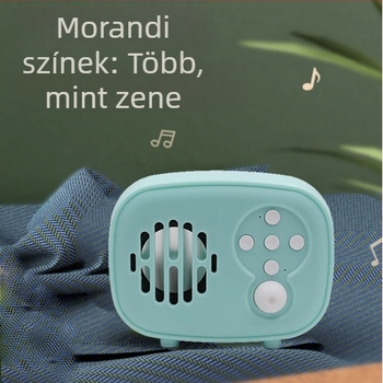 Retro Bluetooth hangsugárzó, kompakt, hordozható asztali vezeték nélküli hangzás otthoni használatra