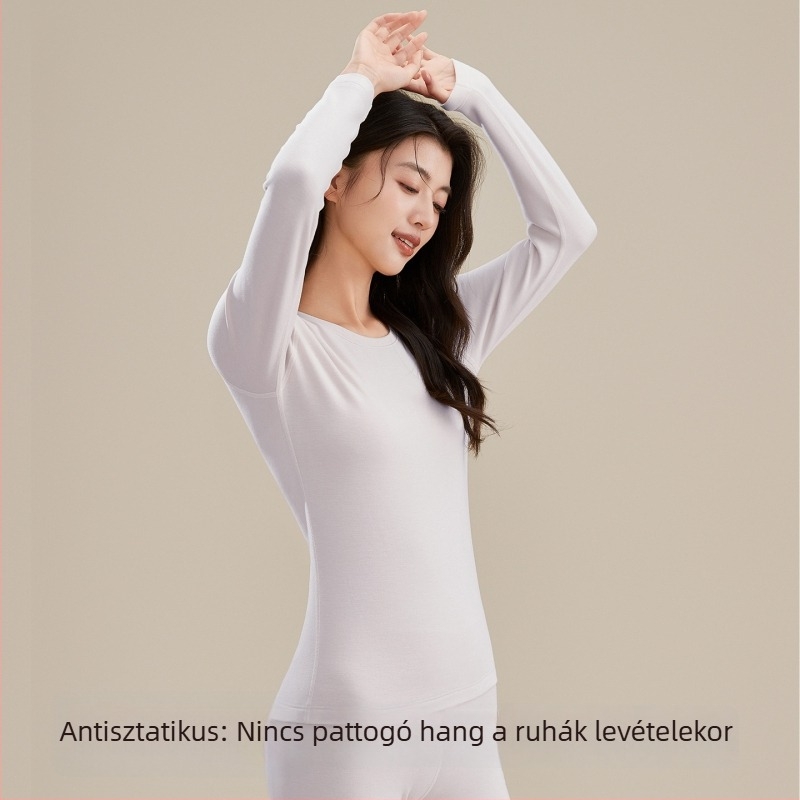 Derong 300 g termikus alsóruha készlet, antibakteriális, 10A, nagy méret, téli vastag anyagú felső és nadrág