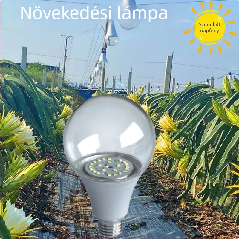 LED teljes spektrumú növénytermesztő lámpa, kültéri vízálló készlettel a dragon fruit megvilágításához
