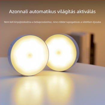 LED éjszakai fény ruhásszekrényhez, folyosóhoz és előszobához – újratölthető, intelligens érzékelővel