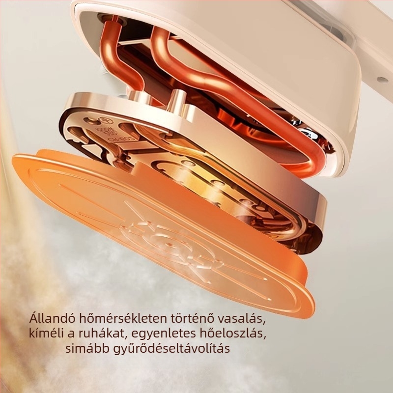 Chigo kézi ruhaszárító gőzölő készülék erőteljes gőzzel, hordozható otthoni vasaló eszköz forgó fejjel