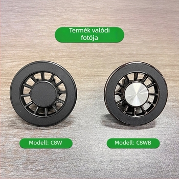 Mingka C8W MagSafe telefon mágnes fej, kör alakú magnet N52, erős magnet, 17 mm gömbfej autó tartó kiegészítő