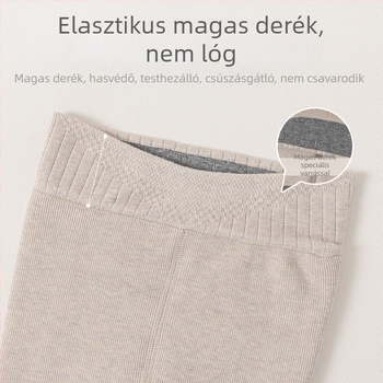 Téli lányoknak készült bélelt, vastag termosz leggingek egyben, bokáig érő hossz, magas derék, 85% poliészter.