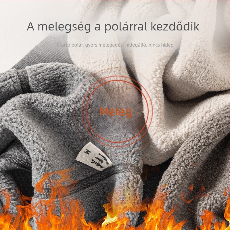 Téli lányoknak készült bélelt, vastag termosz leggingek egyben, bokáig érő hossz, magas derék, 85% poliészter.