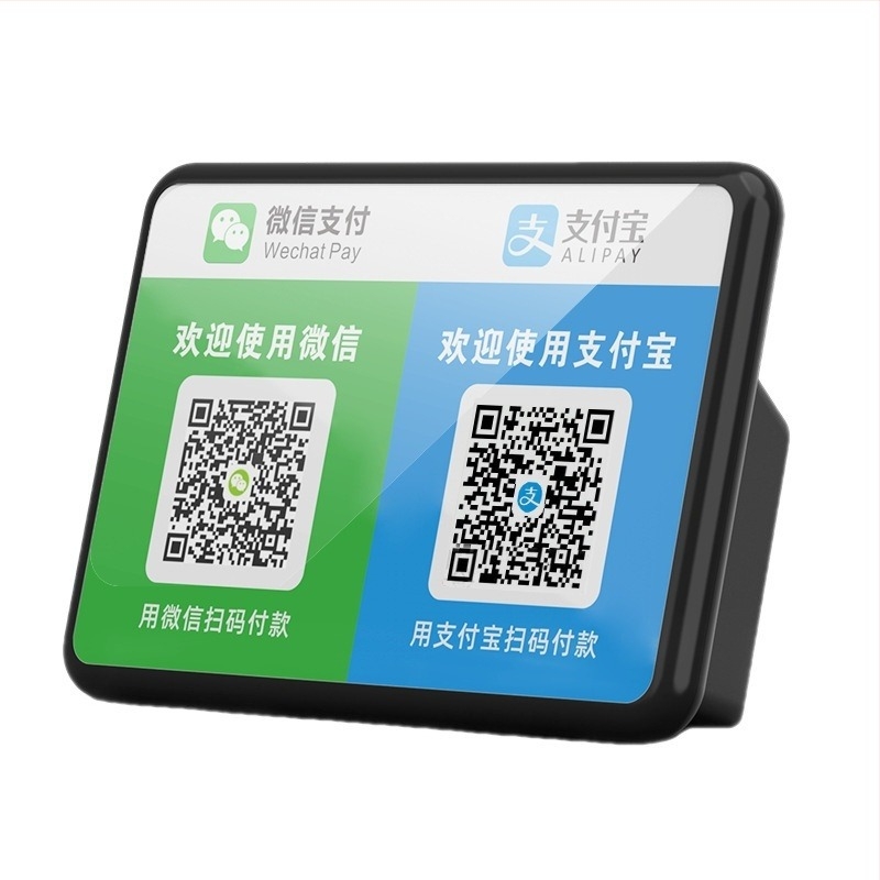 Bluetooth hangszóró QR-kódos fizetés hangos bejelentéssel és Alipay fizetési értesítésekkel
