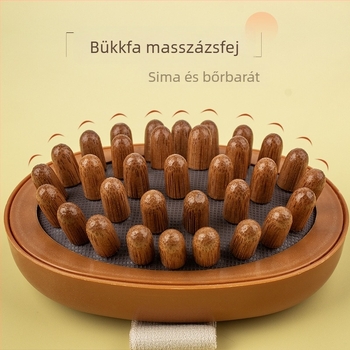 Meridián testmasszírozó gömbfejjel a nyak és fej masszázsára – testmasszírozó ecset