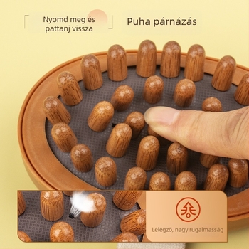 Meridián testmasszírozó gömbfejjel a nyak és fej masszázsára – testmasszírozó ecset