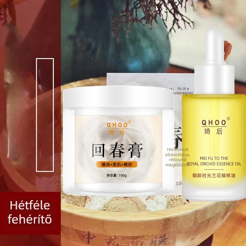 Huichun ginseng krém arcmaszk – regeneráló, hidratáló, ragyogó bőrtónus, fejlesztett Seven White formula nőknek