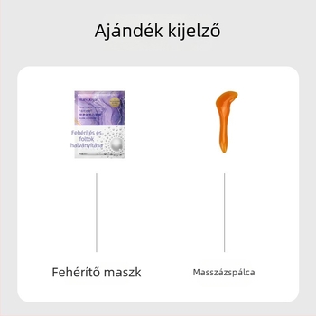 Qizi fehérítő krém szeplők és pigmentfoltok ellen – agyagmaszk melasma és öregedési foltokhoz