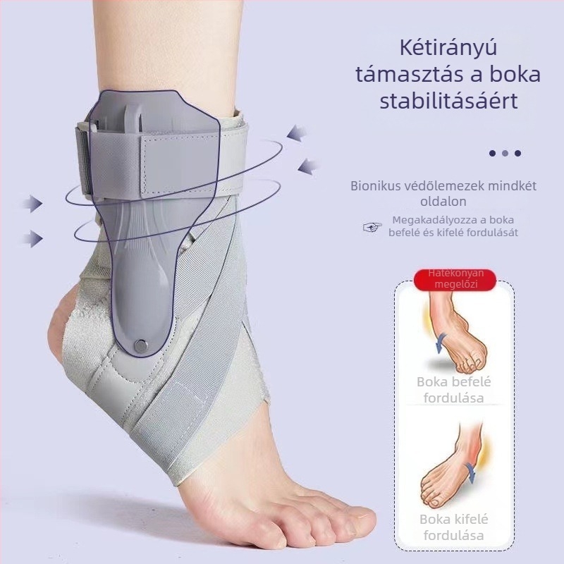 Bokaszalag stabilizáló sín – viselhető bokaortézis, védelem a szalagoknak, cipőhöz illeszkedik