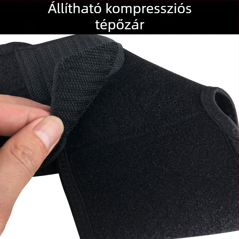 Szellőző bokavédő mandzsetta állítható kompresszióval, kosárlabda, futball és hegymászás számára