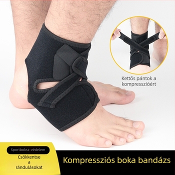 Kültéri sportokhoz készült bokavédő készlet – rugalmas bokavédő futballhoz és kosárlabdához, edző zoknikkal, bokaficam elleni védelem
