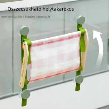 Macska függőágy faból, erkélyre és ablaküveghez, minden évszakban használható