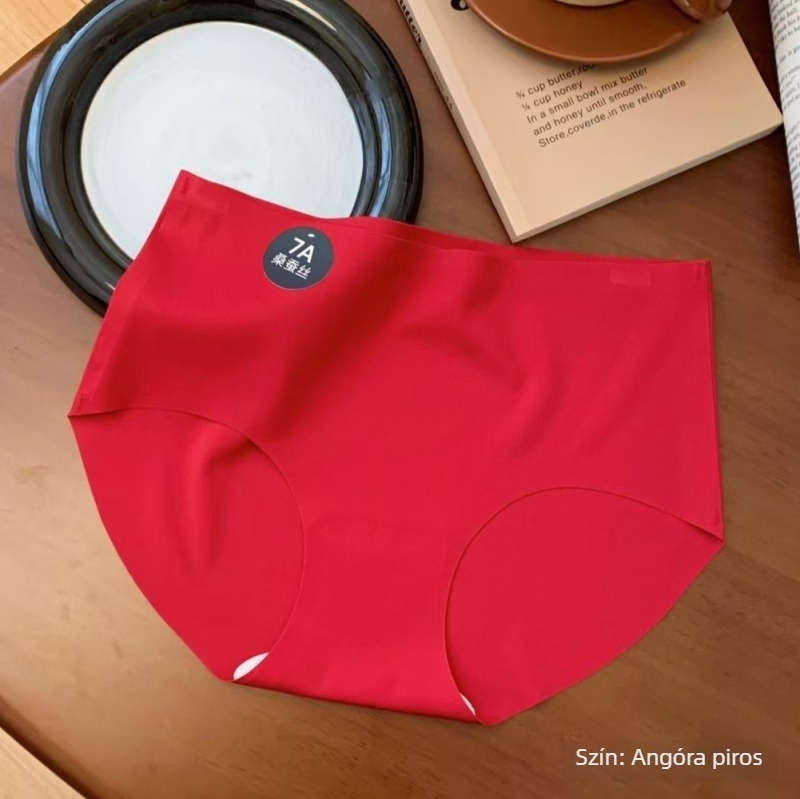 Plusz méretű női alsónemű középmagas derekú, antibakteriális 7A, nylon anyagú, Mulberry selyem bélés, magas rugalmasság, csípőkhöz simuló