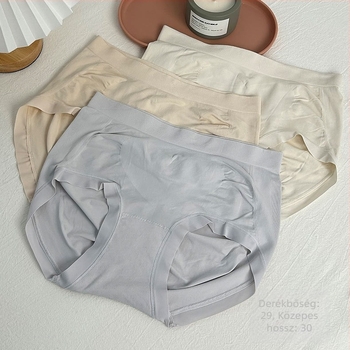 2026 nyár: női nylon seamless bugyi antibakteriális, háromszög fazonú, szinte észrevehetetlen érzet, középmagasság