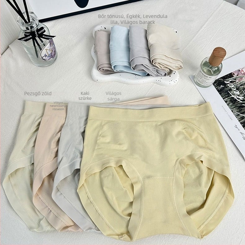 2026 nyár: női nylon seamless bugyi antibakteriális, háromszög fazonú, szinte észrevehetetlen érzet, középmagasság