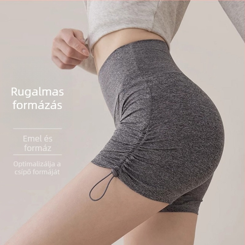Női 3/4 hosszúságú sportos rövidnadrág nyárra, légáteresztő poliészterből, edzéshez, kerékpározáshoz, pilateshez és jóga
