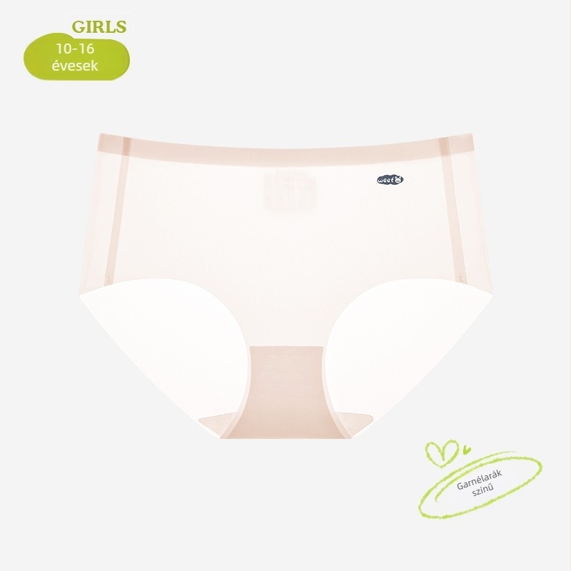 Női ice silk, antibakteriális, gyorsan száradó, varrás nélküli, lélegző, középmagas derekú, vékony