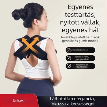 Testtartás-korrigáló öv egyenes vállak és nyak számára, hát javítása felnőtteknek