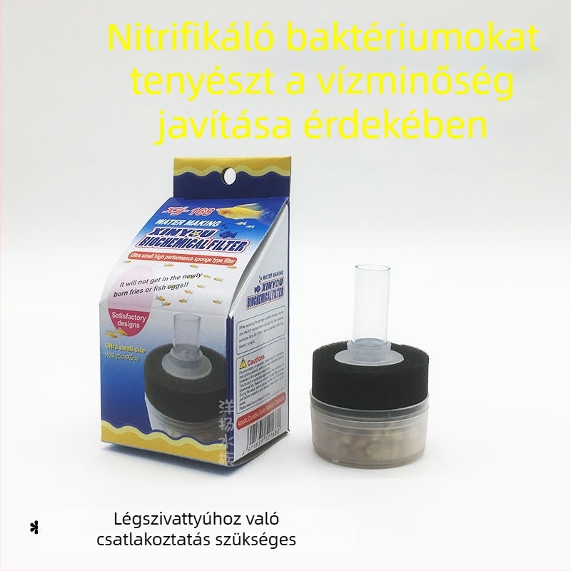 Xinyou XY168 Mini akvárium szűrővel és buborékkővel, homokfejjel, kis akváriumhoz