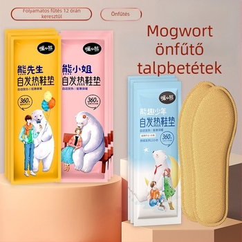Önjáró fűtésű talpbetét folyamatos meleget biztosítva, uniszex, méretek 28–43, 8 órás fűtés