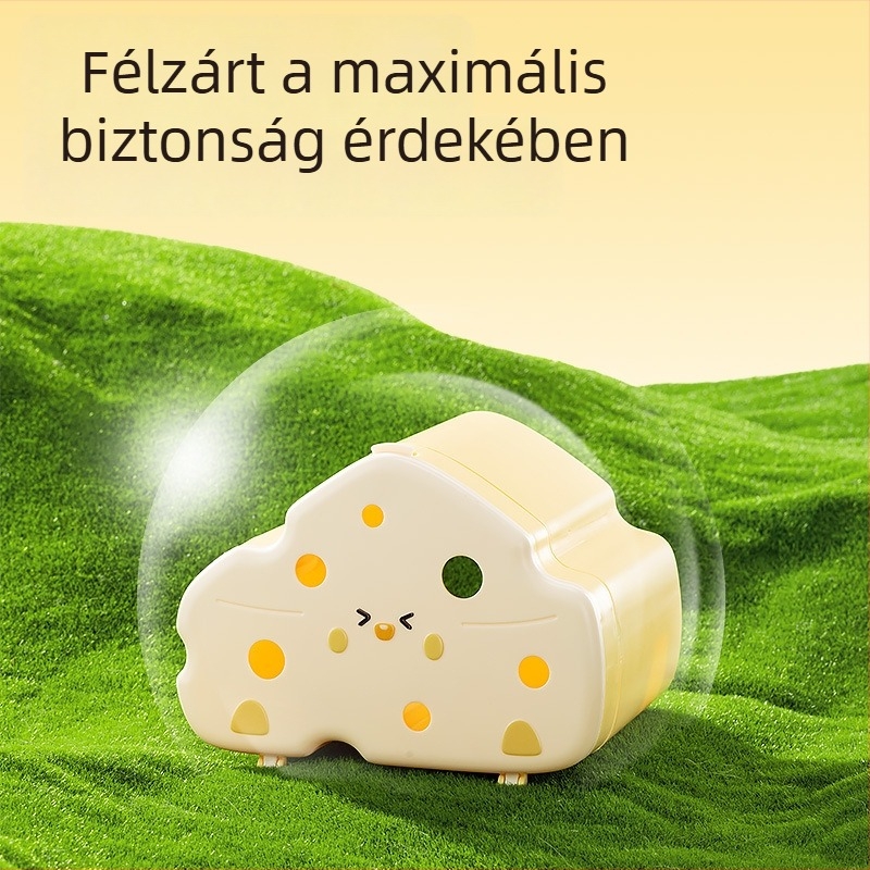 Hamster Planet rejtőház átlátszó fedéllel – áttekinthető fészek nyári kertdekorációhoz