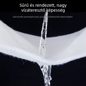 Nagy sűrűségű biokémiai szűrőgyapot akváriumhoz, fehér színű, nitrifikáló baktériumok tenyésztéséhez