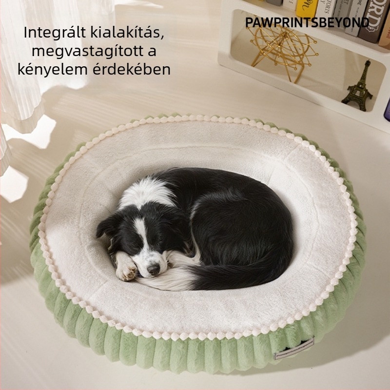 Félzárt macskafészek télre és minden évszakra, meleg alvóhely macskáknak