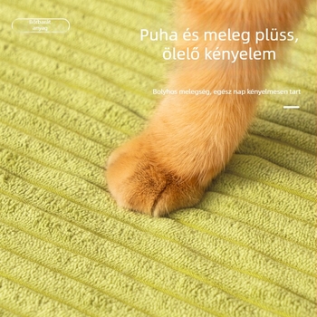 Zárt macskafészek – meleg télen, levehető és mosható