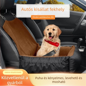 Autóba illő kisállat matrac, egész éves kutya- és macskaágy