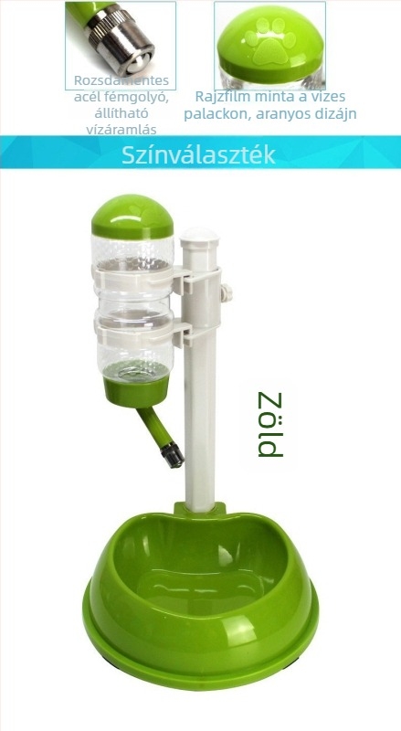 Automatikus függő vízforrás háziállatoknak – kutyák és macskák, 500 ml
