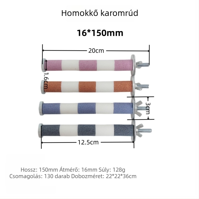 Papagáj körömcsiszoló állvány