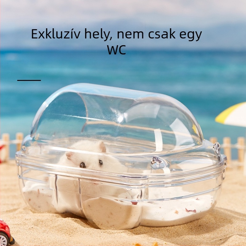 Hörcsög fürdőkád – kétfunkcionális fürdő és homokfürdő kisállatok számára