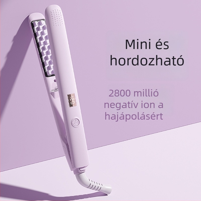 Kis hajgöndörítő vas a magas koronához és a volumenes gyökerekhez, negatív ionok