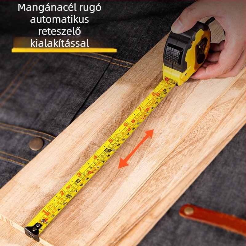 Deli DL2705 műanyag mérőszalag – nagy pontosságú mérés, 5 m vagy 7,5 m hossz