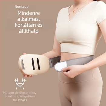 Zsírégető vibrációs masszírozó – hasra, derékra és lábakra