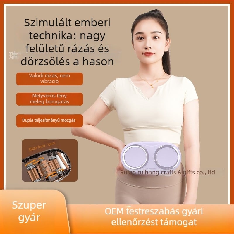 Zsírégető vibrációs masszírozó – hasra, derékra és lábakra