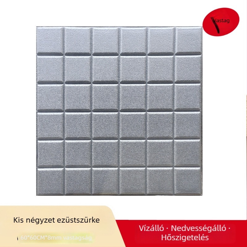 3D falikép dekoratív háttérfal téglamintával, vízálló habpanel, öntapadós tapéta, XPE hab, modern minimalist stílus