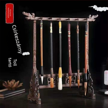 Fa tollakasztó sárkányfejes motívummal, elérhető négy változatban: 4-pin (8 akasztó), 6-pin (12 akasztó), 7-pin (14 akasztó), 8-pin (16 akasztó)