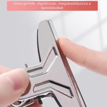 Rajzlaphoz készült klipek készlete: hosszú végű klipek, ék alakú klipek, fémes klipek rajzoláshoz