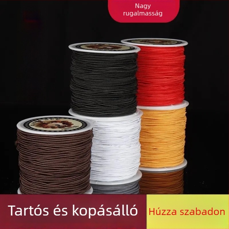 Rugalmas gyöngyszál, vastag és tartós buddhista karkötők készítéséhez